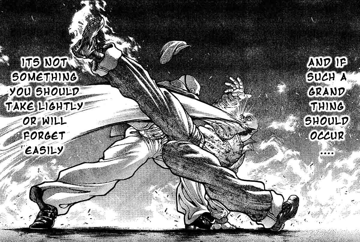 Hanma Baki Chapter 26.209 page 18 - Vol.26 Chapter 209: Number 1