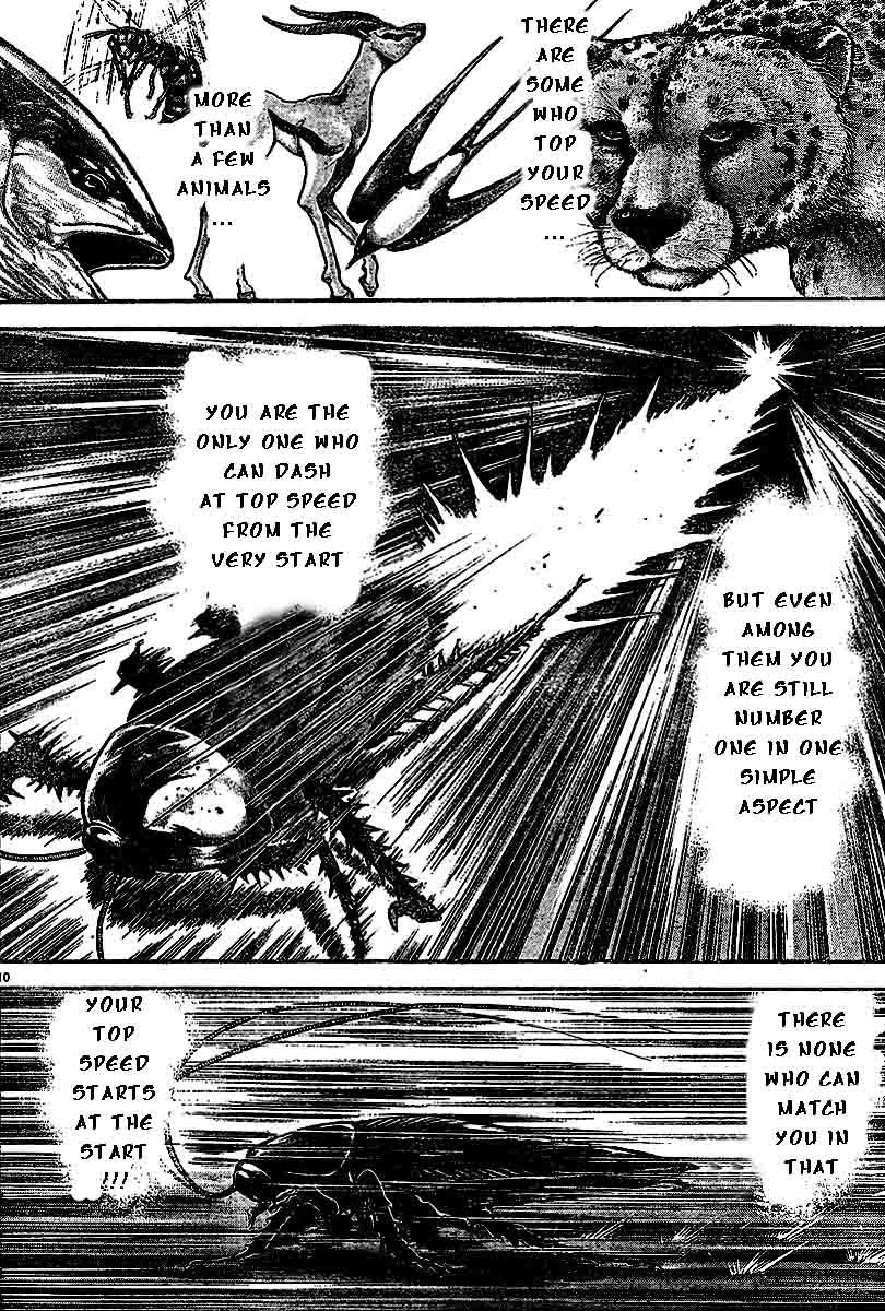 Hanma Baki Chapter 26.210 page 10 - Vol.26 Chapter 210: Sweat