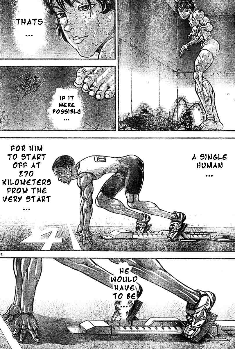 Hanma Baki Chapter 26.210 page 12 - Vol.26 Chapter 210: Sweat