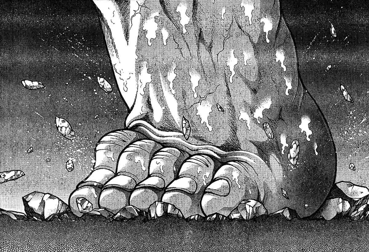 Hanma Baki Chapter 26.210 page 18 - Vol.26 Chapter 210: Sweat