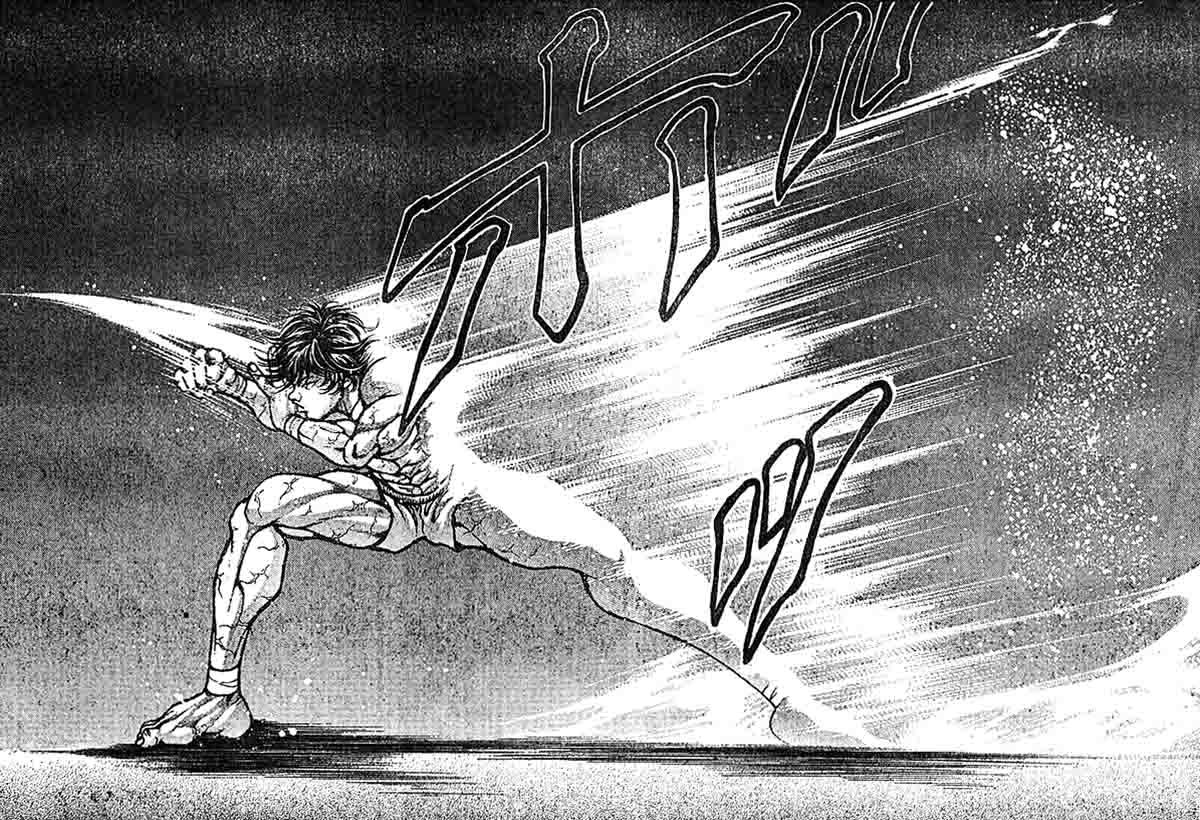 Hanma Baki Chapter 26.210 page 19 - Vol.26 Chapter 210: Sweat