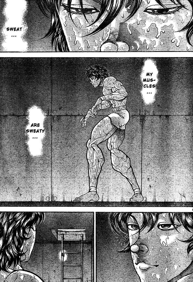 Hanma Baki Chapter 26.210 page 5 - Vol.26 Chapter 210: Sweat