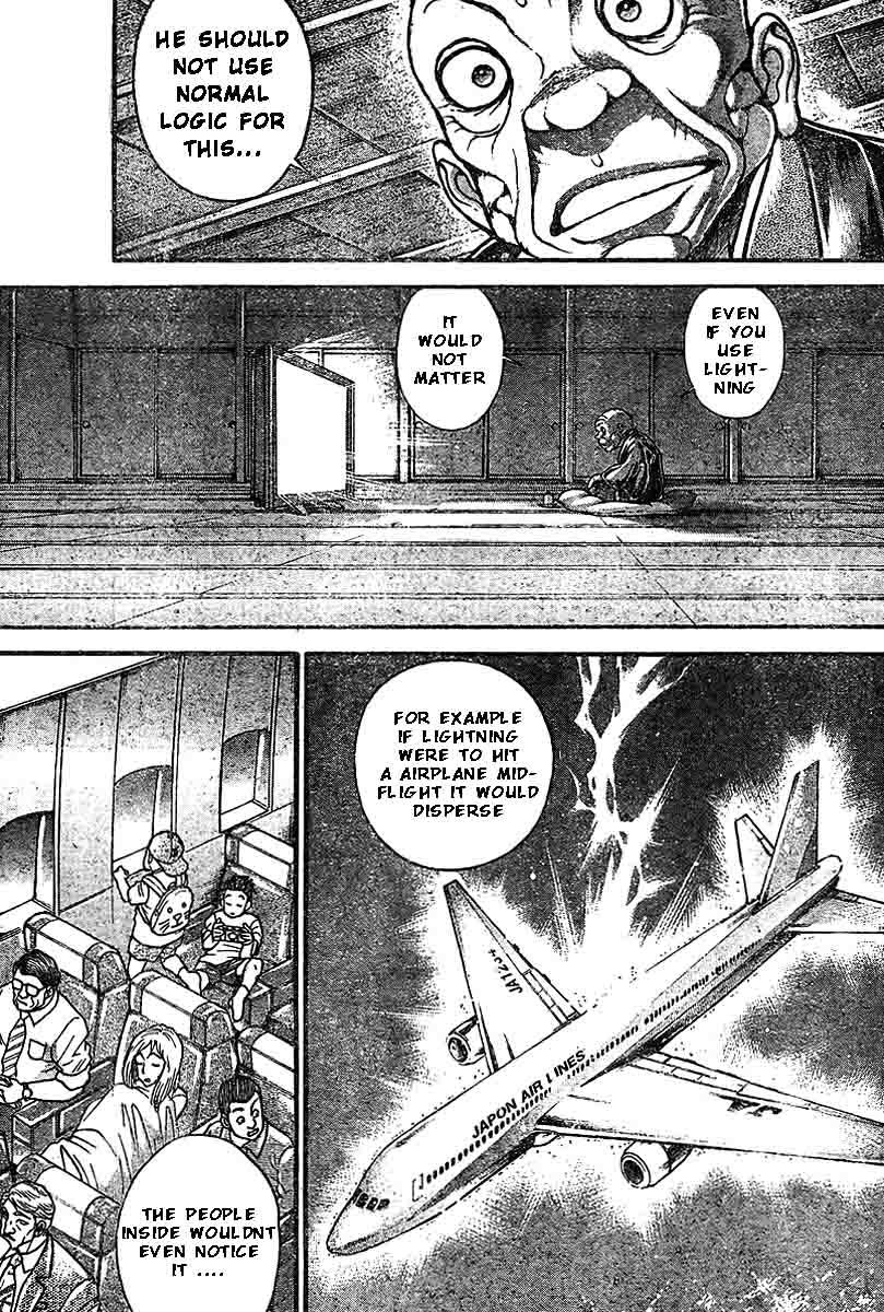 Hanma Baki Chapter 26.211 page 12 - Vol.26 Chapter 211: Wildfire