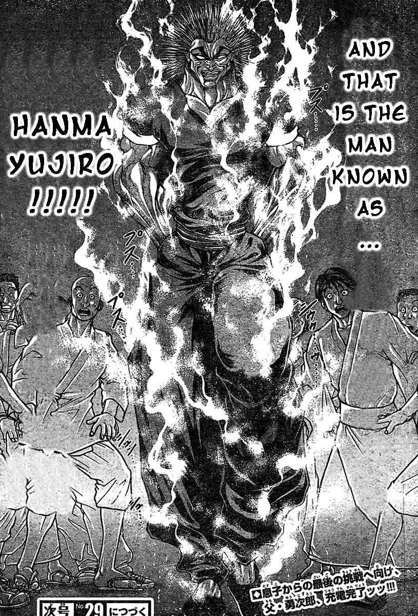 Hanma Baki Chapter 26.211 page 19 - Vol.26 Chapter 211: Wildfire
