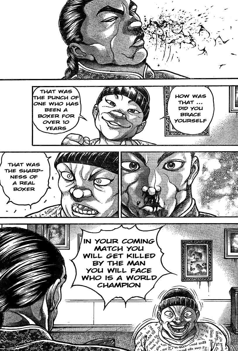 Hanma Baki Chapter 26.214 page 15 - Vol.26 Chapter 214: Press Conference