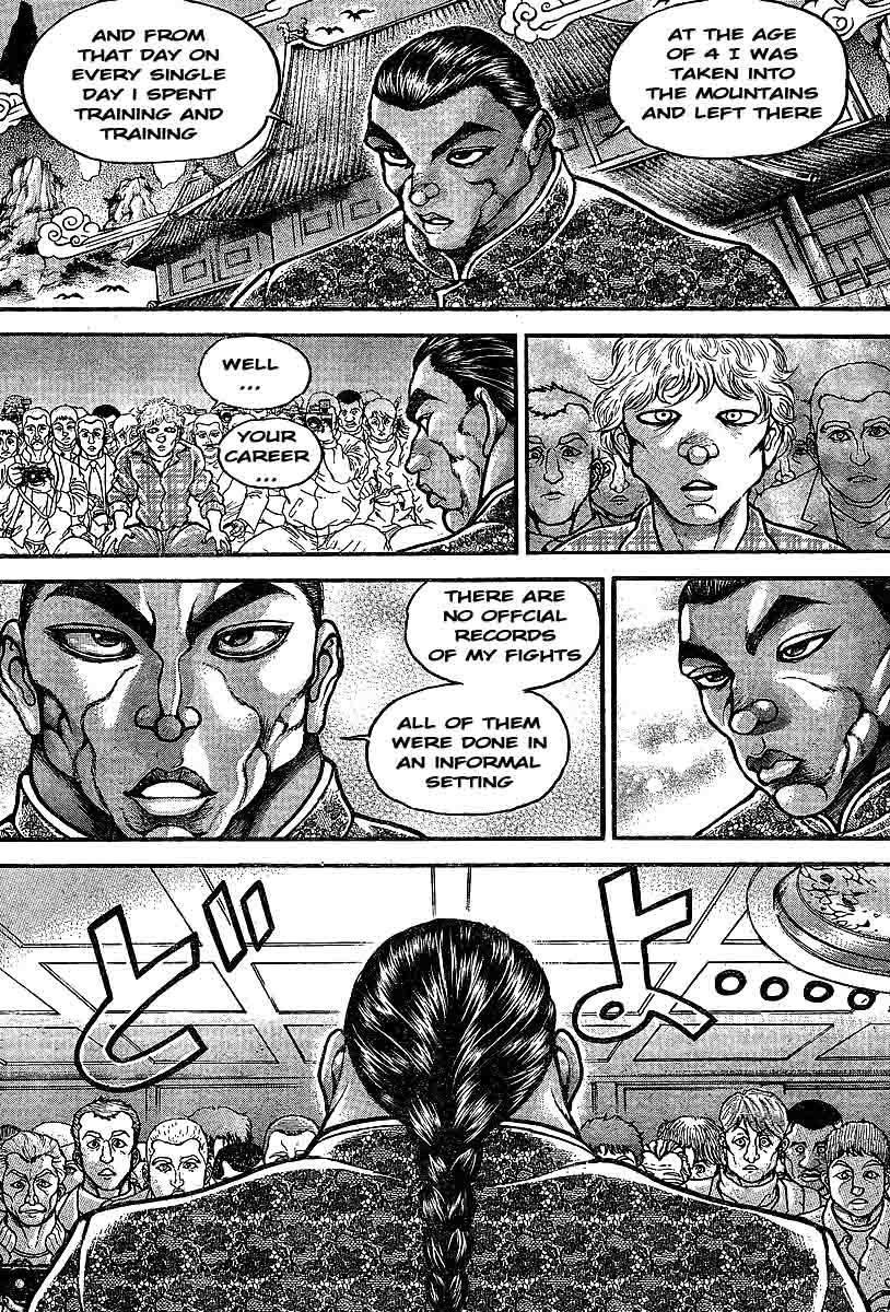 Hanma Baki Chapter 26.214 page 4 - Vol.26 Chapter 214: Press Conference
