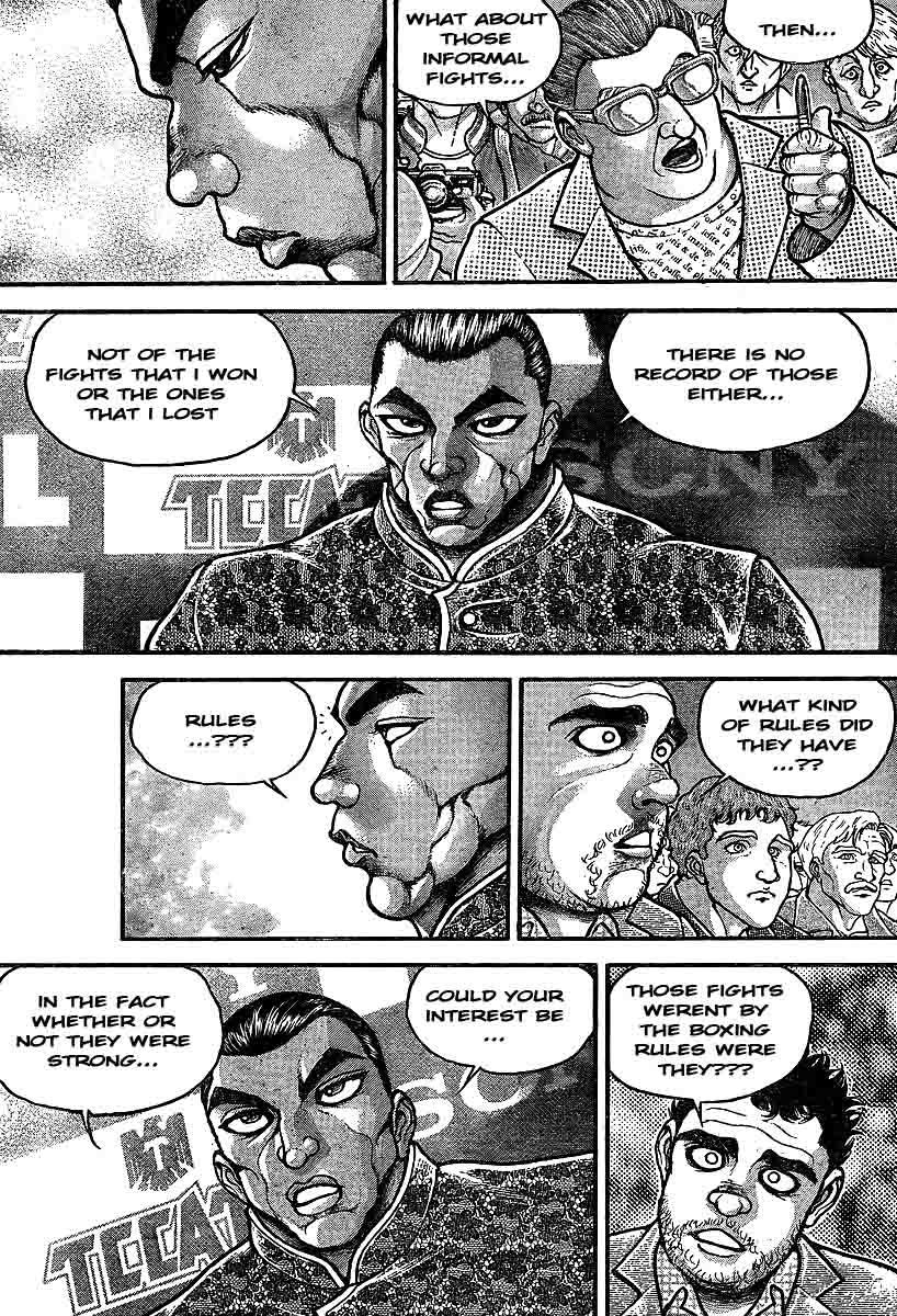 Hanma Baki Chapter 26.214 page 5 - Vol.26 Chapter 214: Press Conference