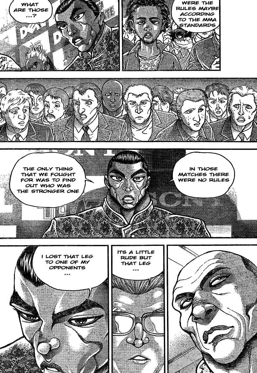 Hanma Baki Chapter 26.214 page 6 - Vol.26 Chapter 214: Press Conference