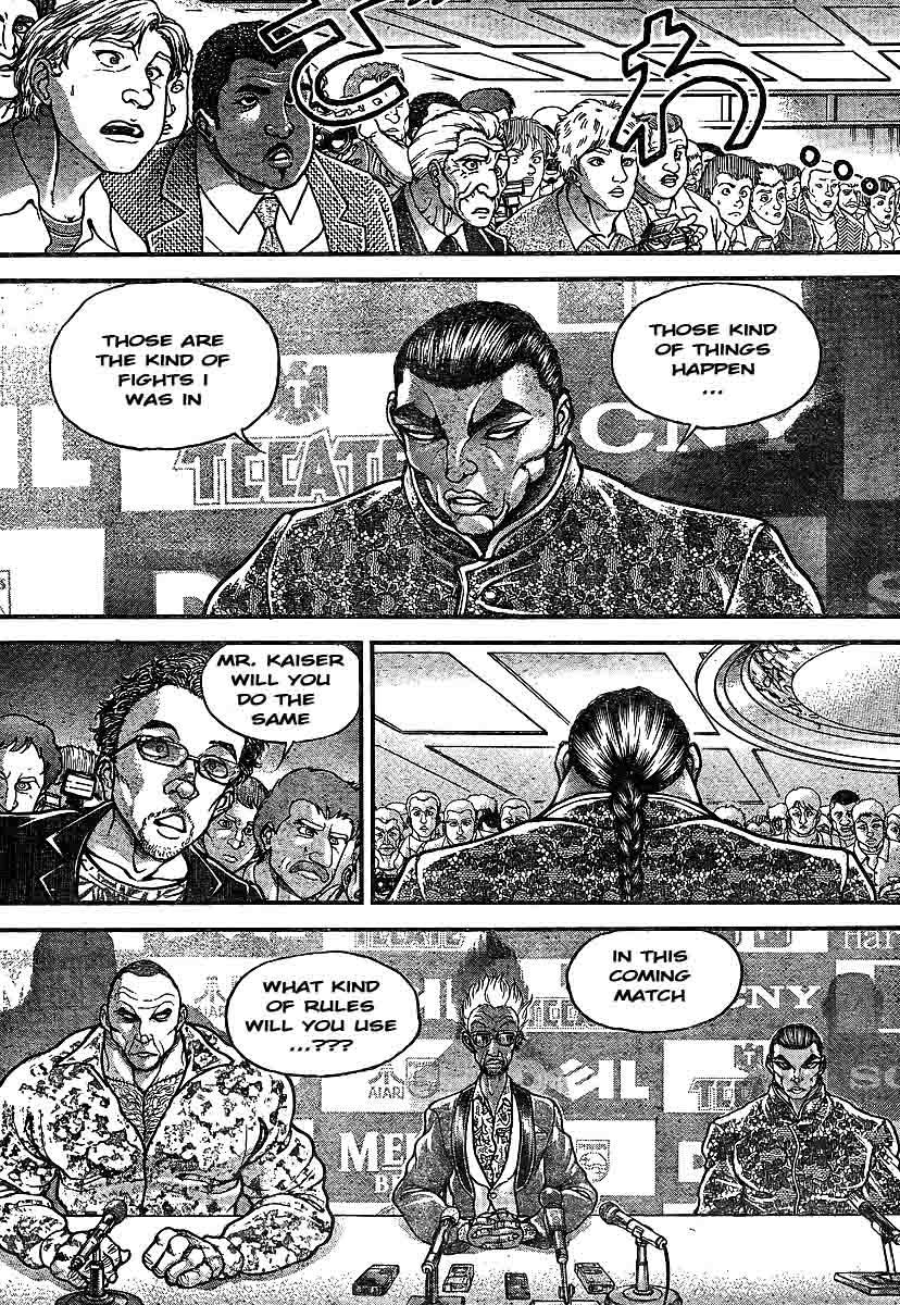 Hanma Baki Chapter 26.214 page 7 - Vol.26 Chapter 214: Press Conference