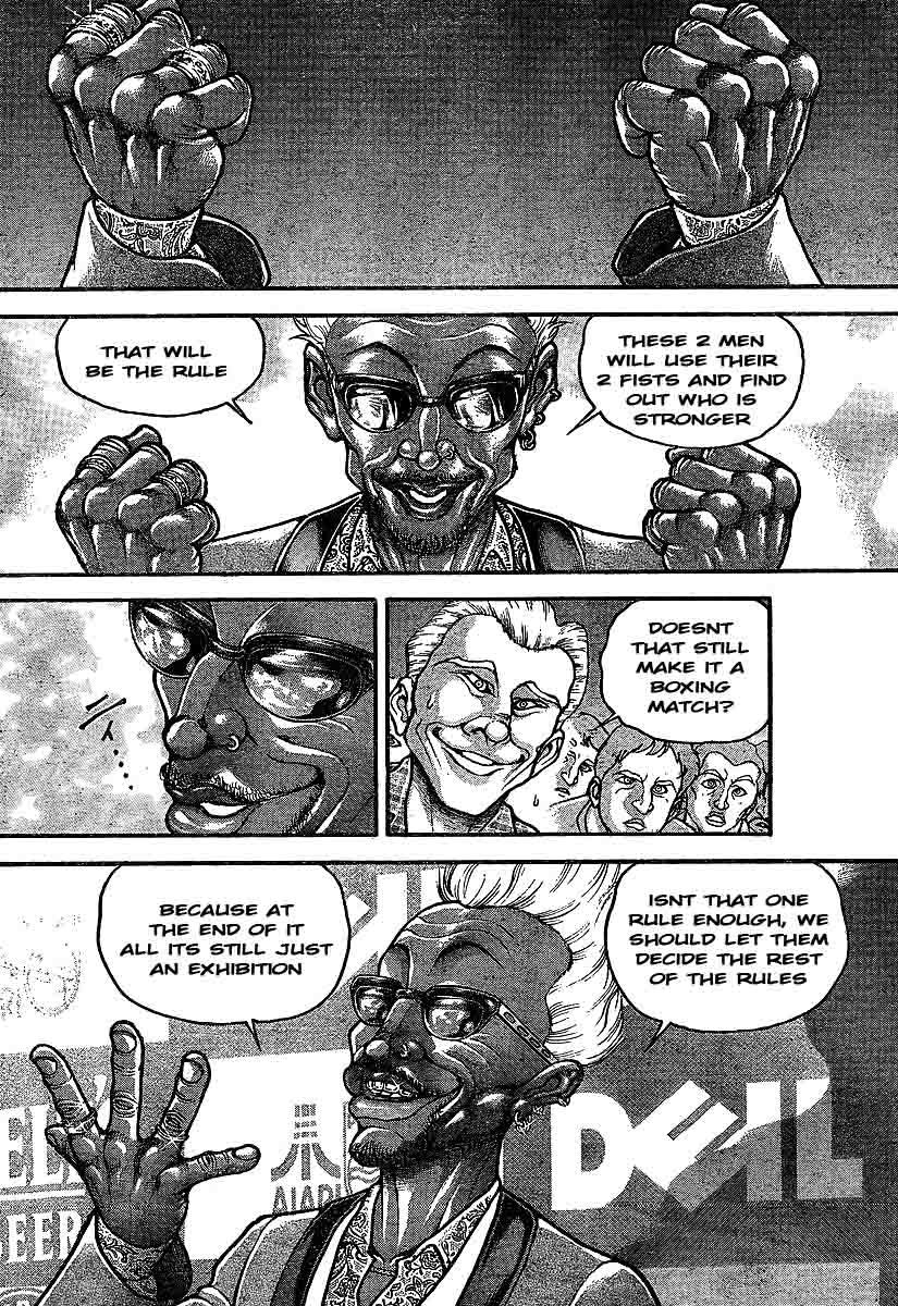 Hanma Baki Chapter 26.214 page 8 - Vol.26 Chapter 214: Press Conference