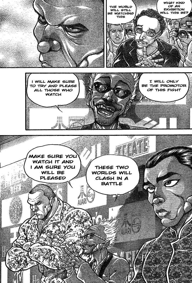 Hanma Baki Chapter 26.214 page 9 - Vol.26 Chapter 214: Press Conference