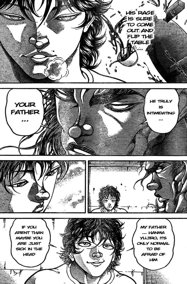 Hanma Baki Chapter 27.218 page 15 - Vol.27 Chapter 218: Family Meeting