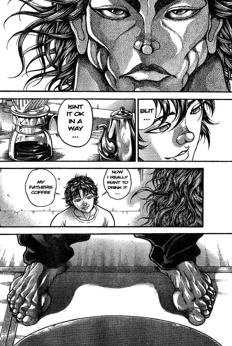 Hanma Baki Vol.27 Chapter 219 page 10 - Vol.27 Chapter 219: Angry Table Flip