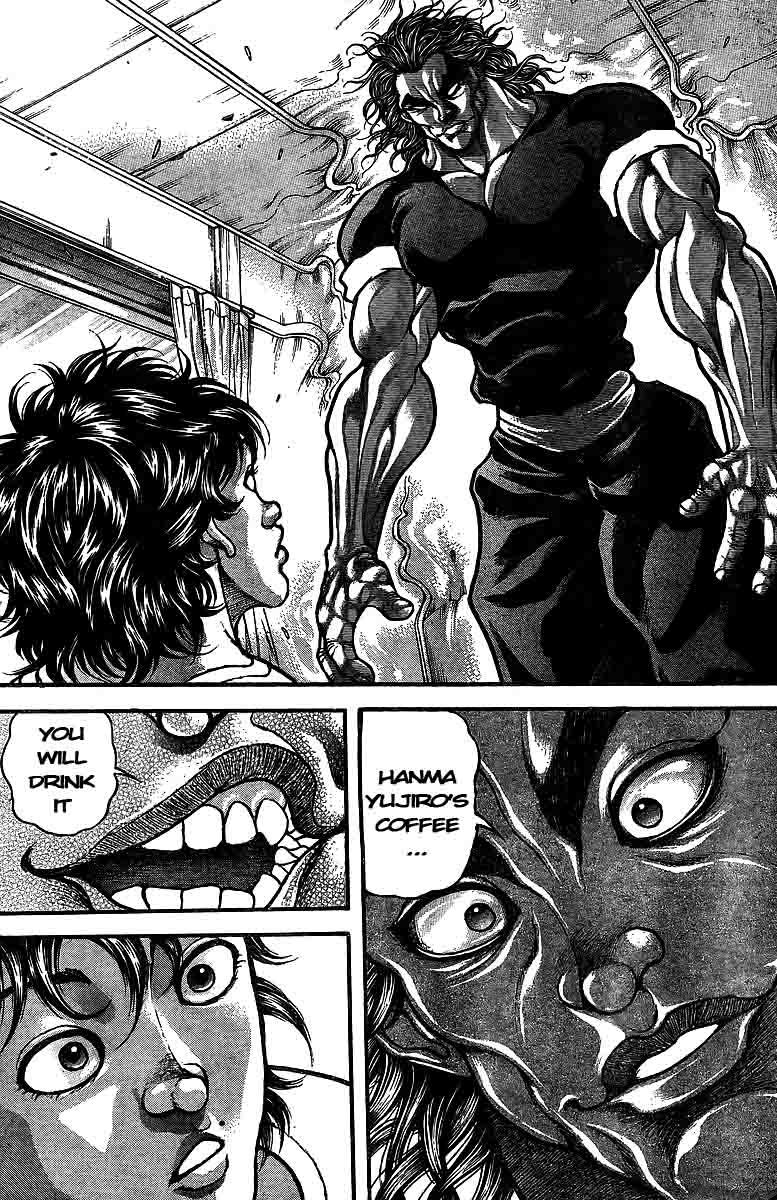 Hanma Baki Vol.27 Chapter 219 page 11 - Vol.27 Chapter 219: Angry Table Flip
