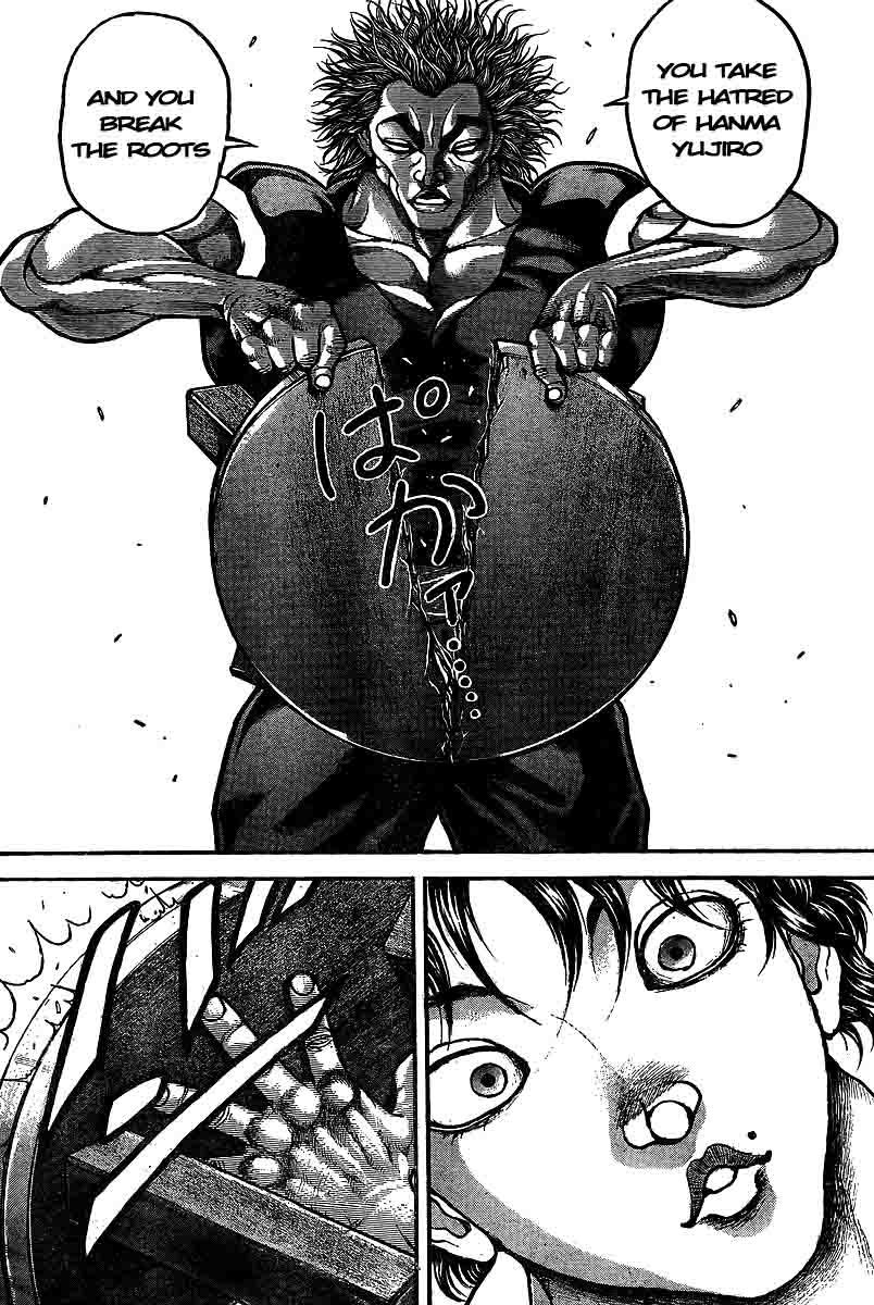 Hanma Baki Vol.27 Chapter 219 page 14 - Vol.27 Chapter 219: Angry Table Flip