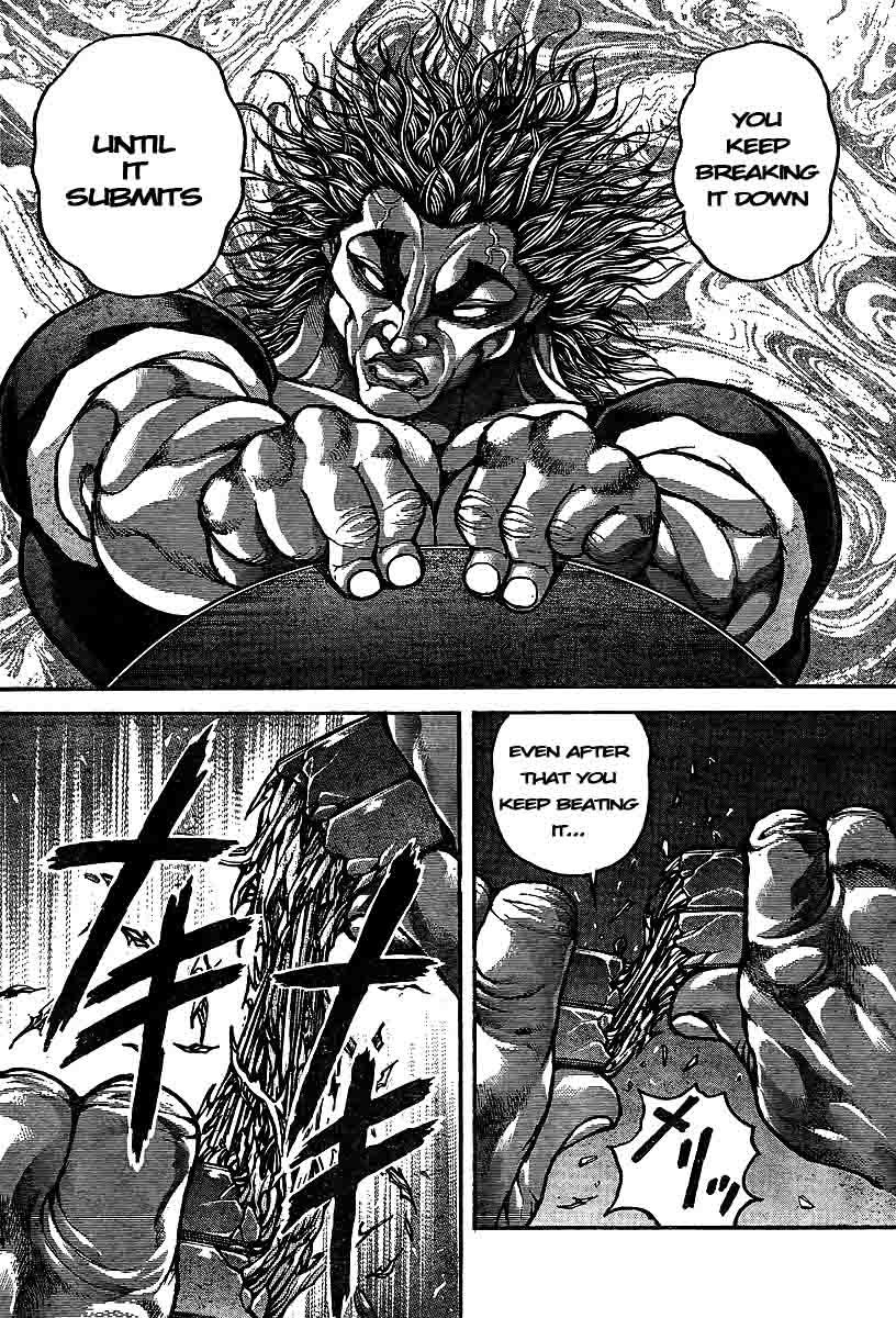Hanma Baki Vol.27 Chapter 219 page 16 - Vol.27 Chapter 219: Angry Table Flip