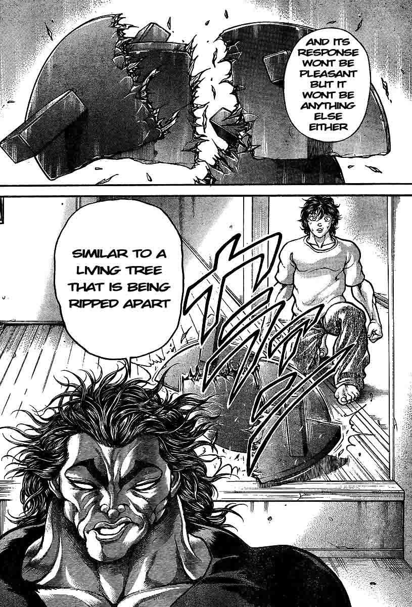 Hanma Baki Vol.27 Chapter 219 page 18 - Vol.27 Chapter 219: Angry Table Flip