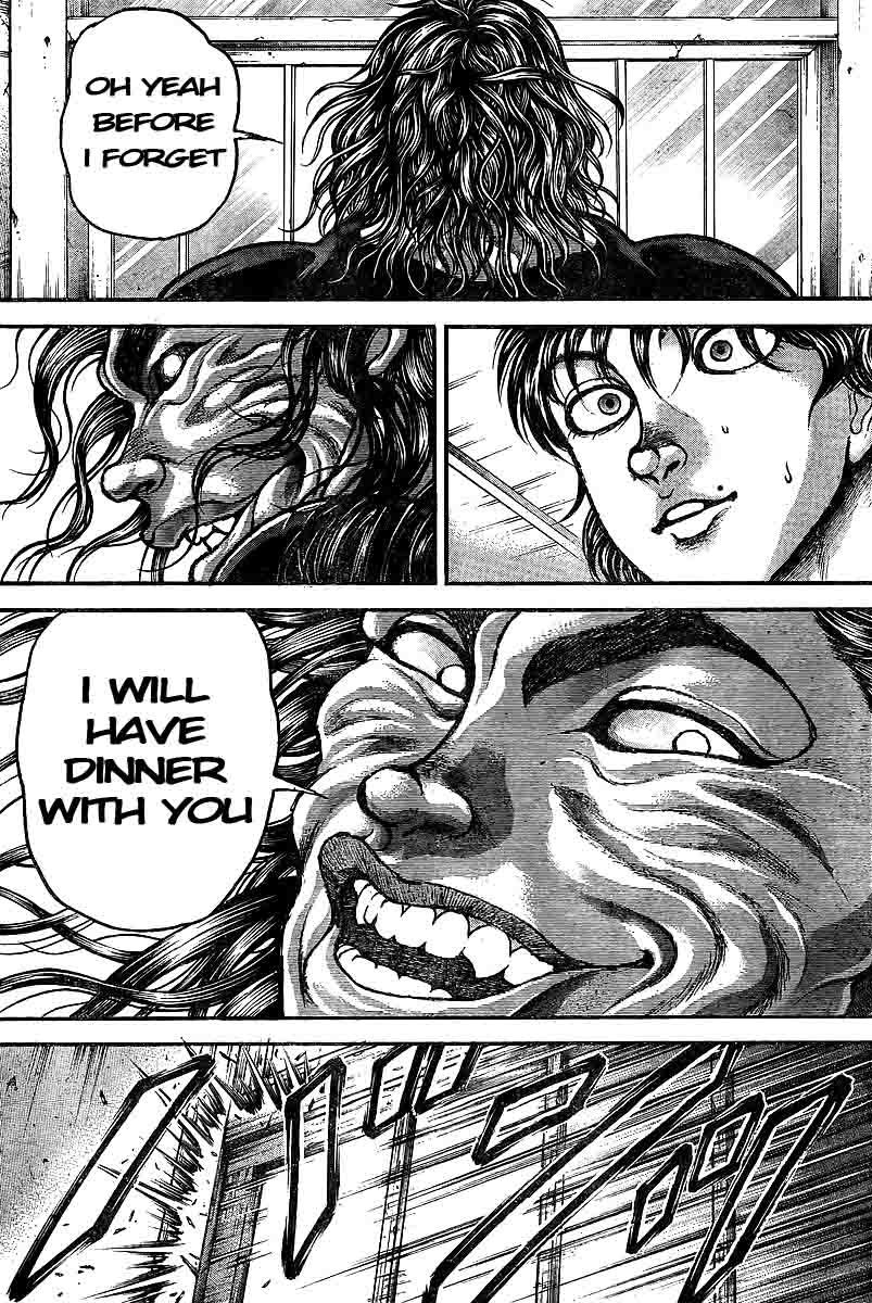 Hanma Baki Vol.27 Chapter 219 page 19 - Vol.27 Chapter 219: Angry Table Flip
