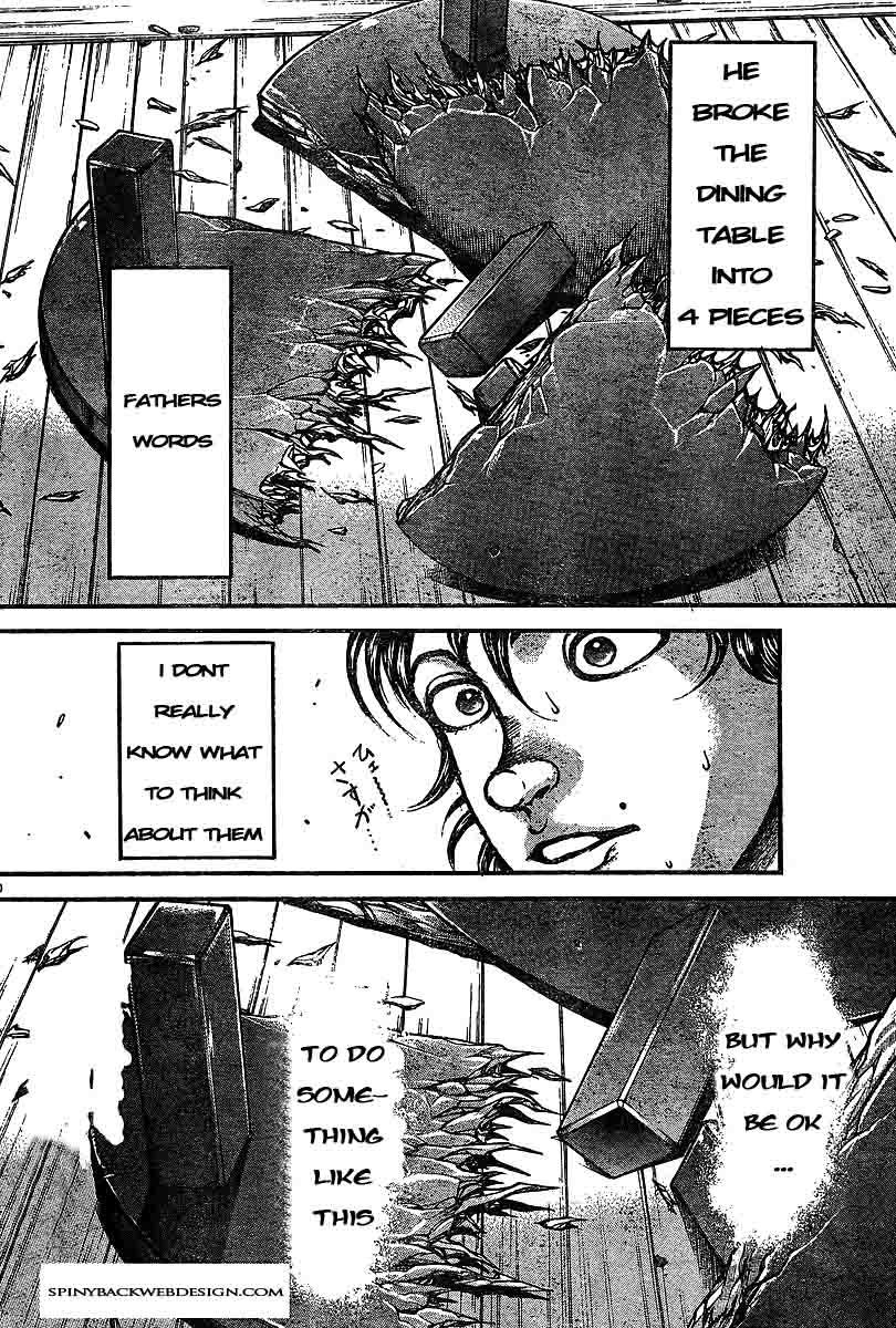 Hanma Baki Vol.27 Chapter 219 page 20 - Vol.27 Chapter 219: Angry Table Flip