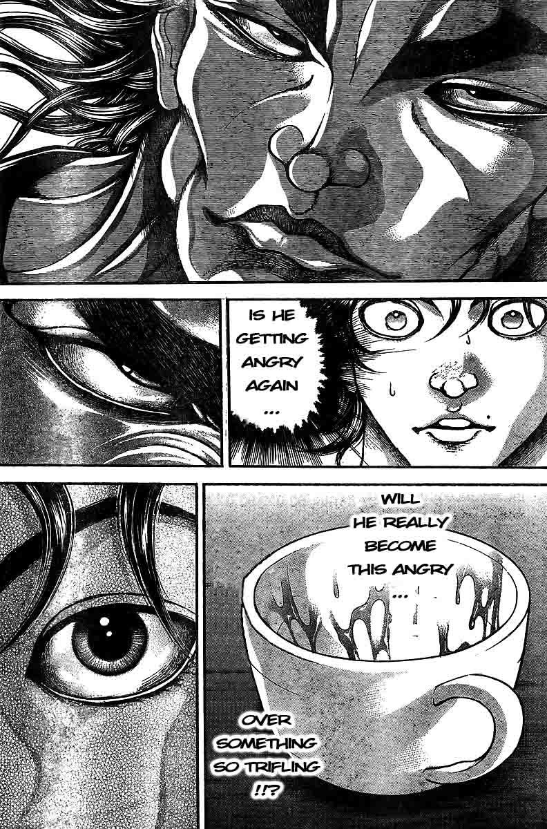 Hanma Baki Vol.27 Chapter 219 page 3 - Vol.27 Chapter 219: Angry Table Flip