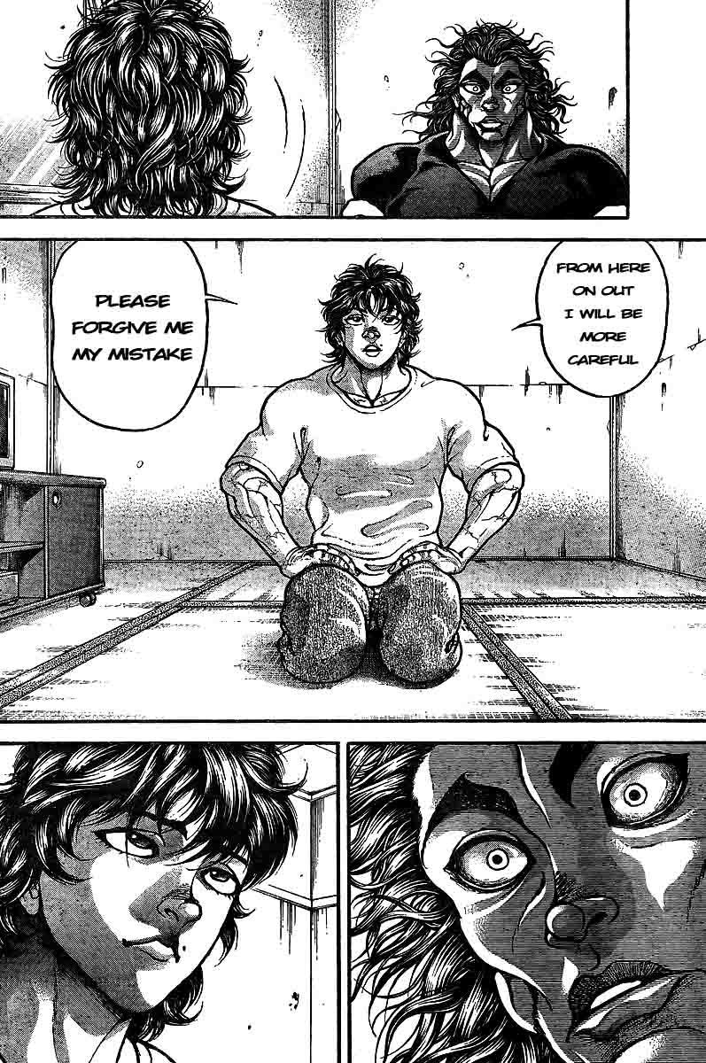 Hanma Baki Vol.27 Chapter 219 page 6 - Vol.27 Chapter 219: Angry Table Flip