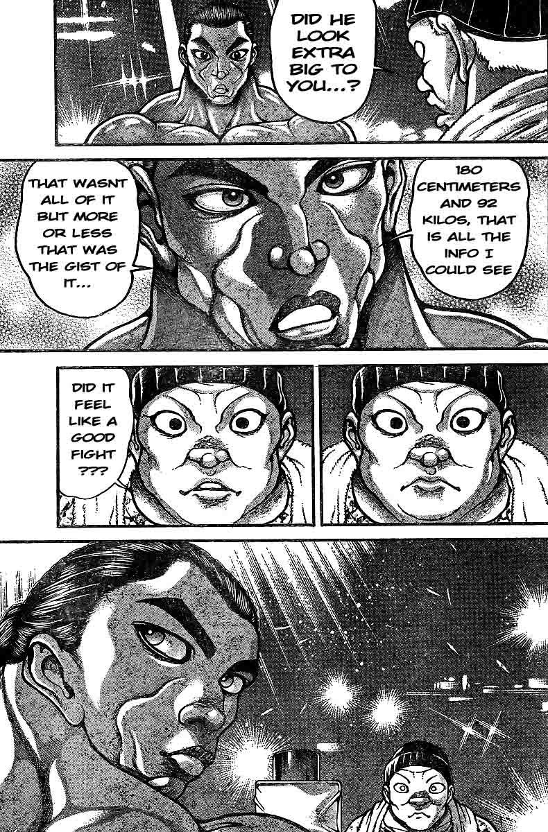 Hanma Baki Chapter 27.222 page 16 - Vol.27 Chapter 222: Reasons for fighting