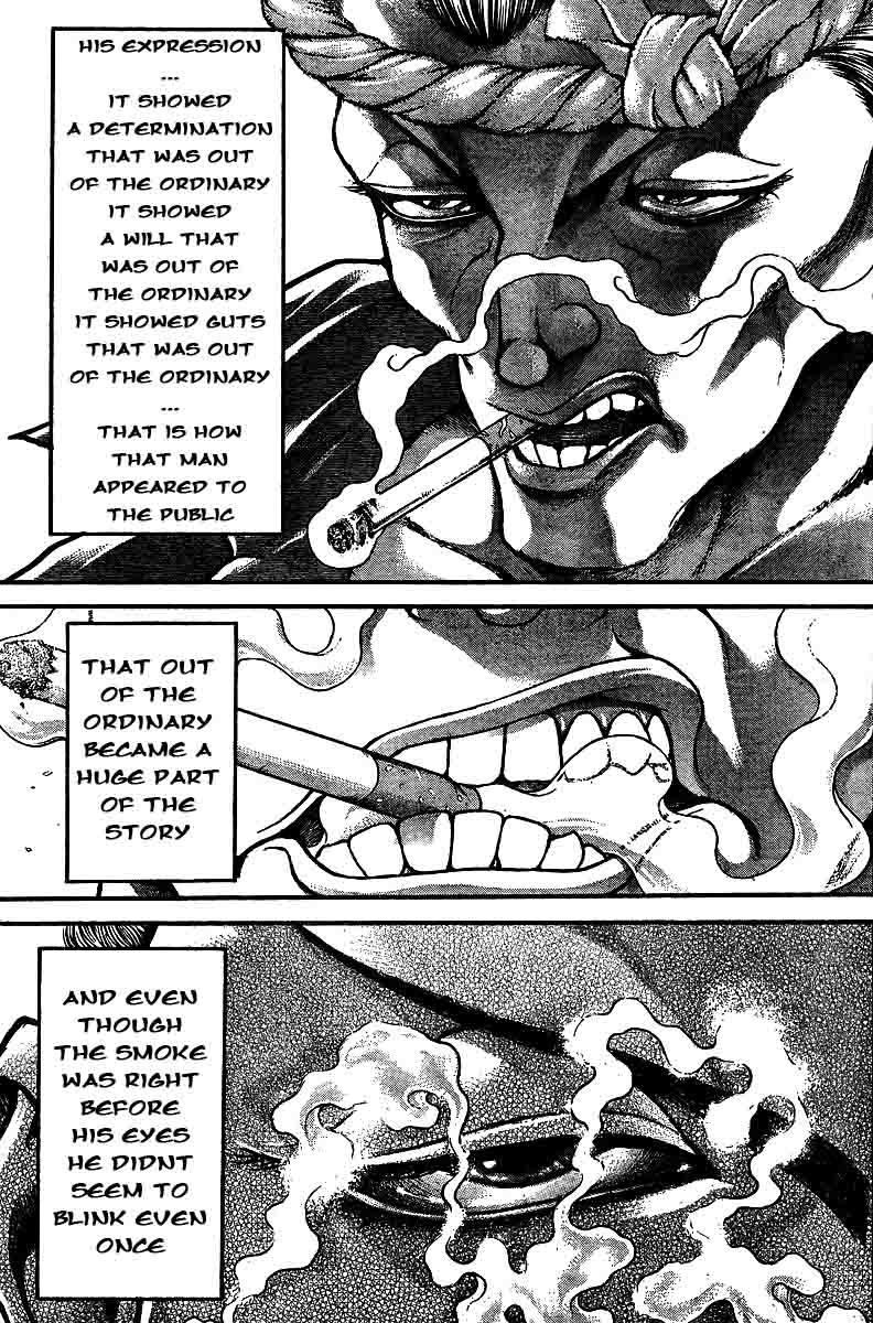 Hanma Baki Chapter 27.222 page 6 - Vol.27 Chapter 222: Reasons for fighting