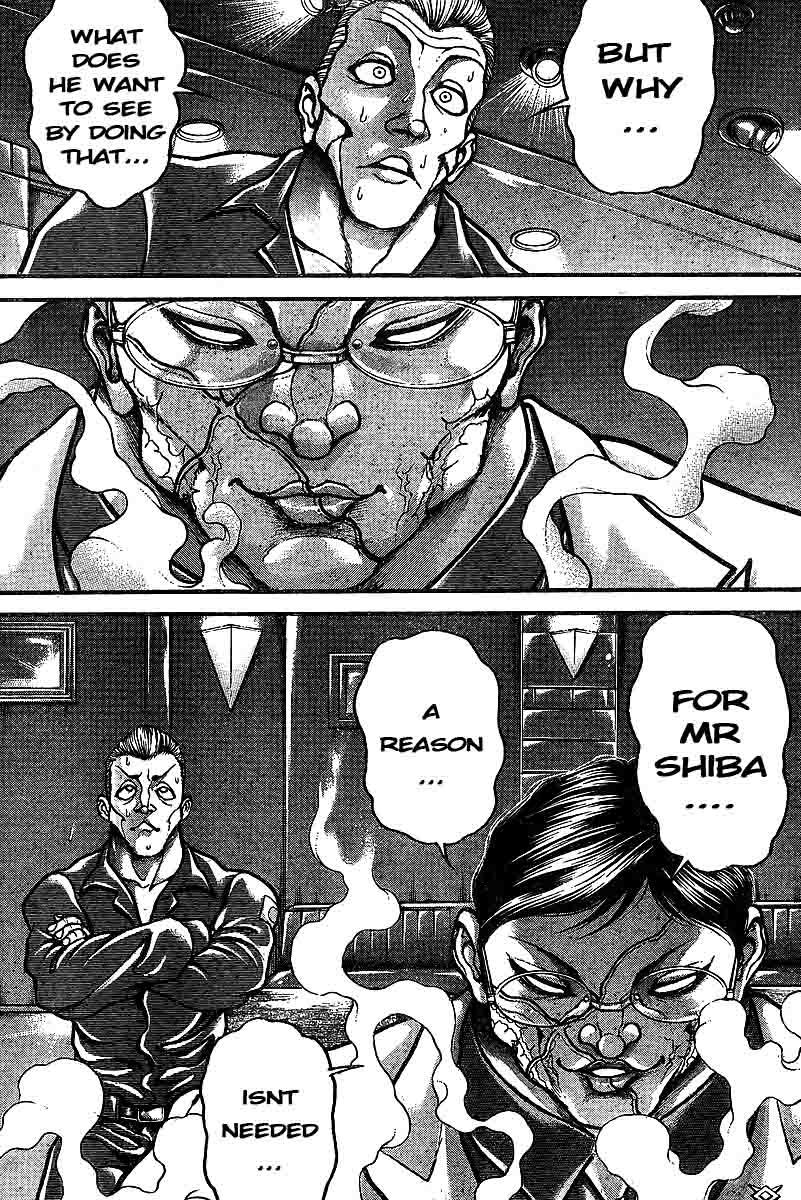 Hanma Baki Chapter 27.223 page 12 - Vol.27 Chapter 223: Reasons for fighting