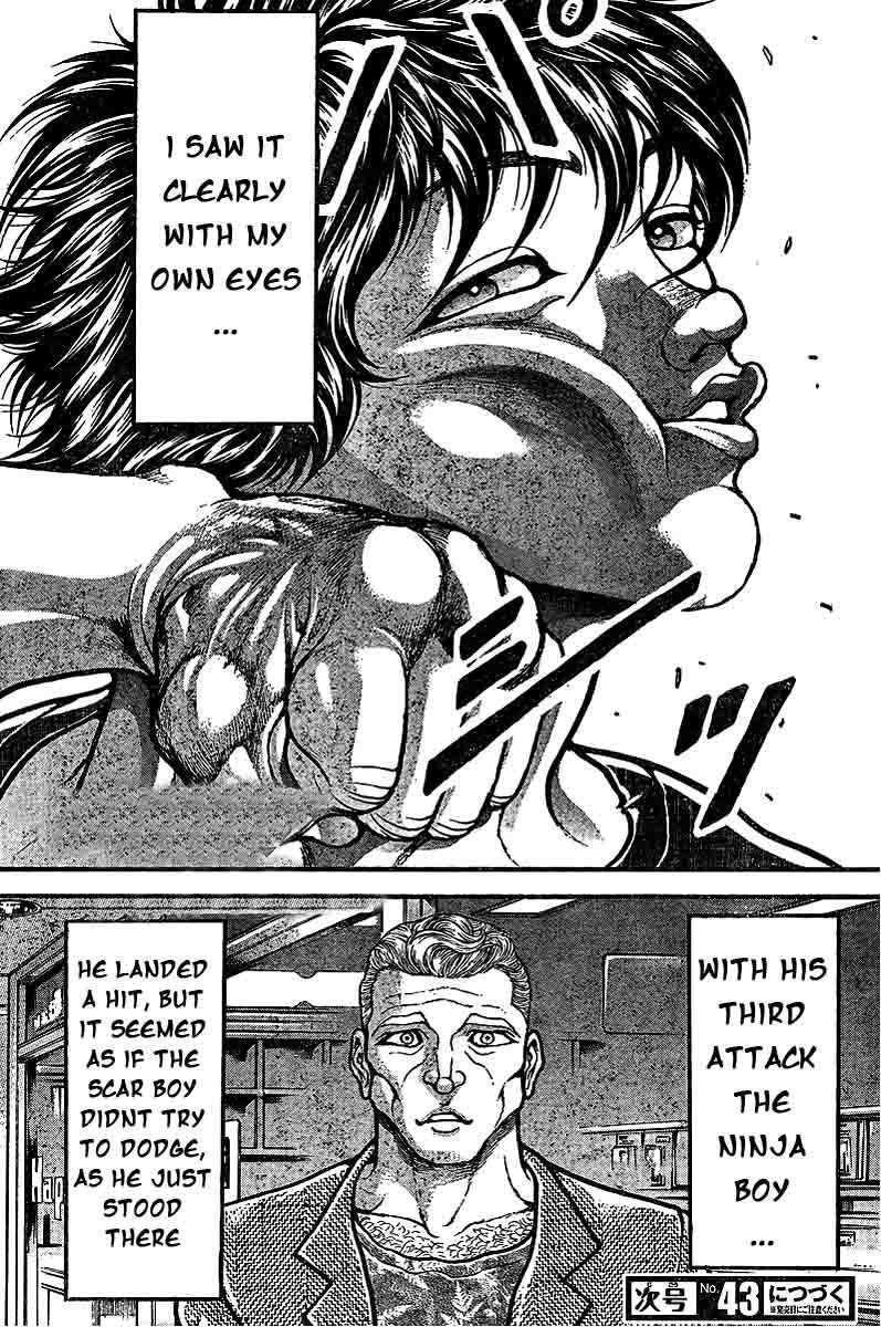 Hanma Baki Chapter 27.224 page 20 - Vol.27 Chapter 224: Countless Scars