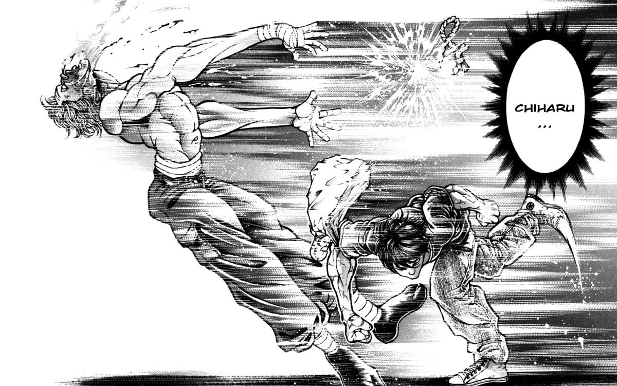 Hanma Baki Chapter 28.230 page 21 - Vol.28 Chapter 230: Pure Fighting Spirit