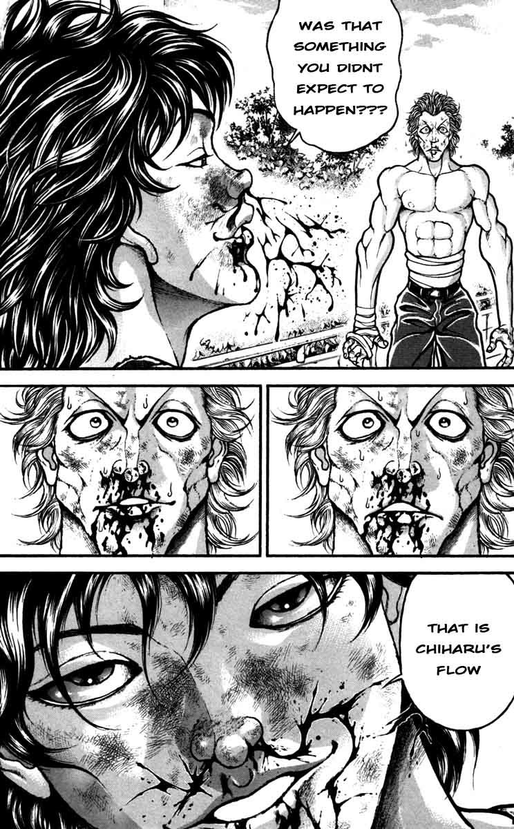 Hanma Baki Chapter 28.232 page 14 - Vol.28 Chapter 232: Chiharu's Flow