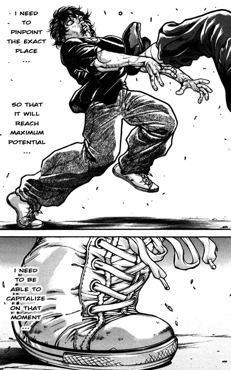 Hanma Baki Chapter 28.232 page 17 - Vol.28 Chapter 232: Chiharu's Flow