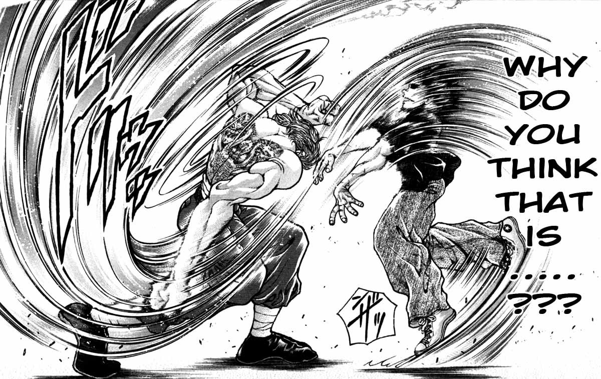 Hanma Baki Chapter 28.232 page 9 - Vol.28 Chapter 232: Chiharu's Flow
