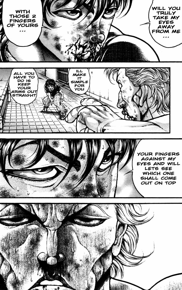 Hanma Baki Chapter 28.235 page 12 - Vol.28 Chapter 235: Eye hits