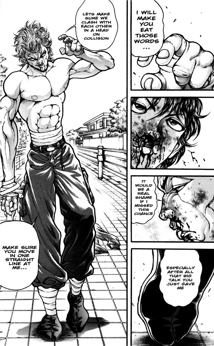Hanma Baki Chapter 28.235 page 13 - Vol.28 Chapter 235: Eye hits