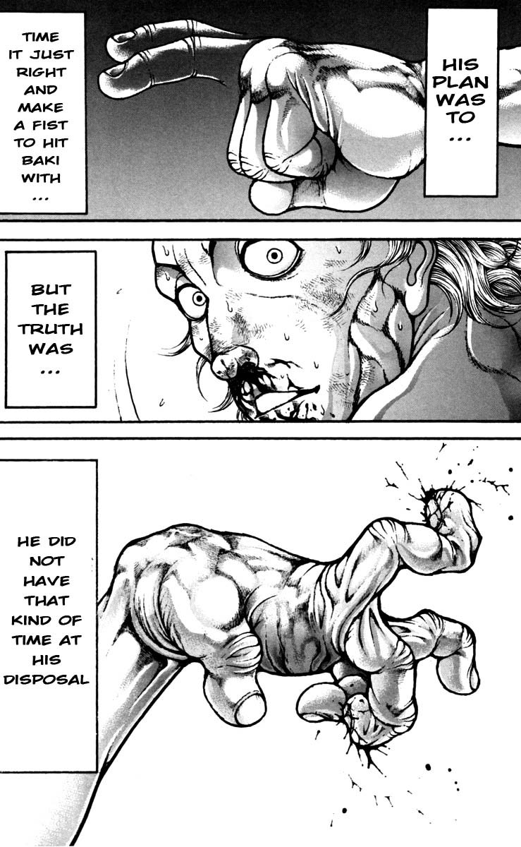Hanma Baki Chapter 28.235 page 18 - Vol.28 Chapter 235: Eye hits