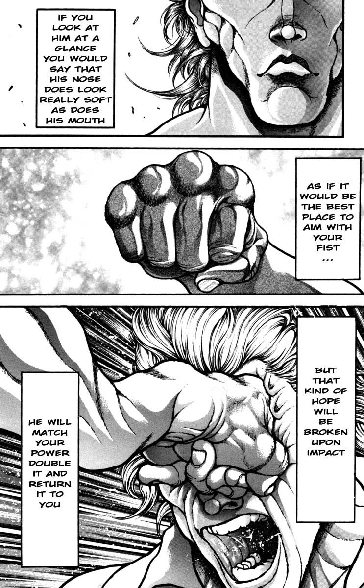 Hanma Baki Chapter 28.235 page 4 - Vol.28 Chapter 235: Eye hits