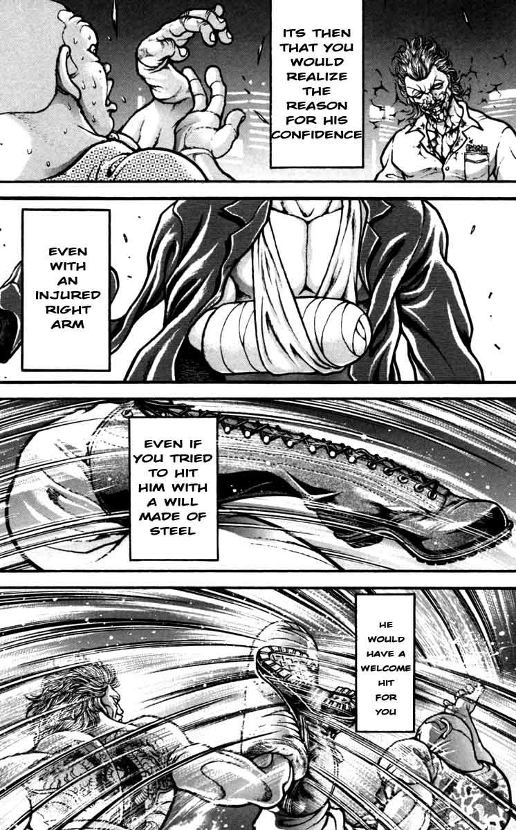 Hanma Baki Chapter 28.235 page 5 - Vol.28 Chapter 235: Eye hits