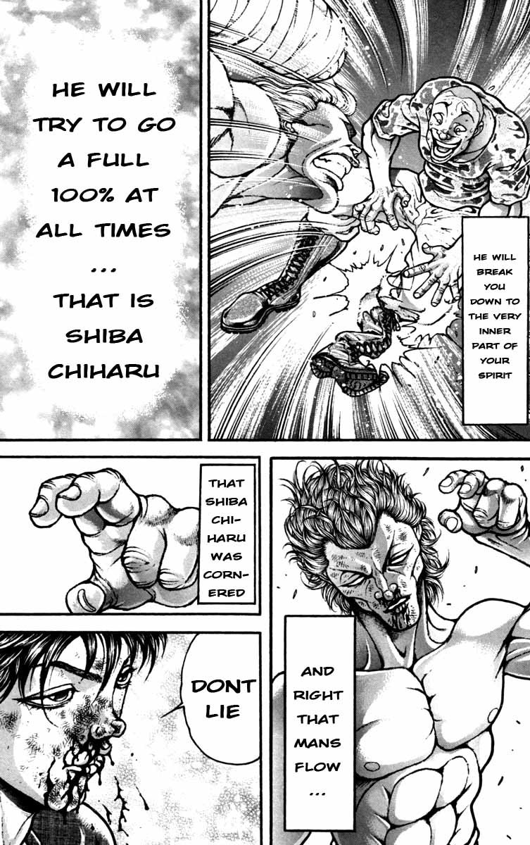 Hanma Baki Chapter 28.235 page 6 - Vol.28 Chapter 235: Eye hits
