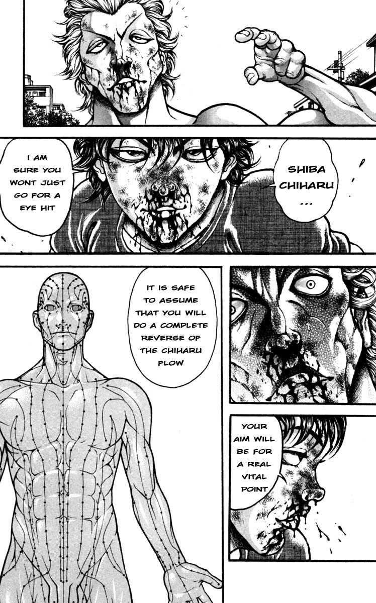 Hanma Baki Chapter 28.235 page 7 - Vol.28 Chapter 235: Eye hits