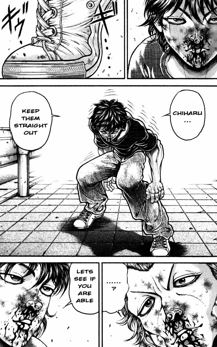 Hanma Baki Chapter 28.235 page 9 - Vol.28 Chapter 235: Eye hits