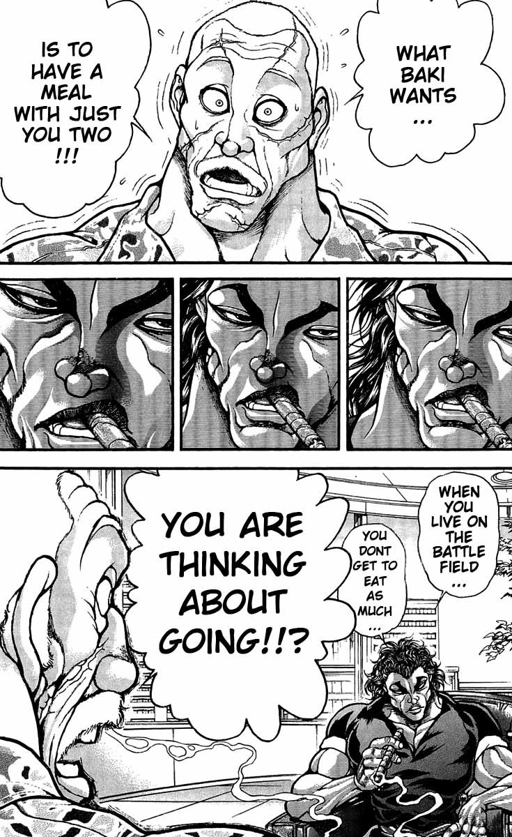 Hanma Baki Chapter 29.241 page 15 - Vol.29 Chapter 241: Strongest and fastest