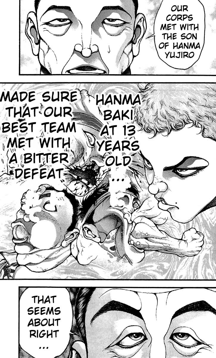 Hanma Baki Chapter 29.243 page 13 - Vol.29 Chapter 243: Tough - Parent and Child Love