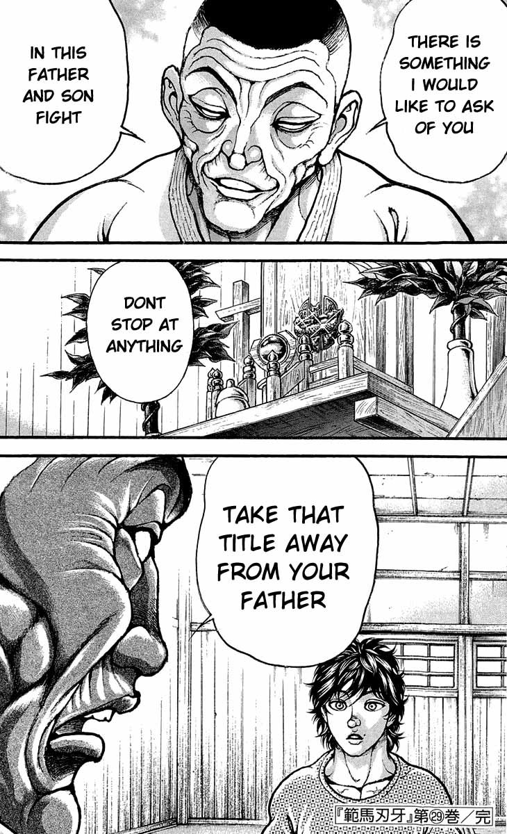 Hanma Baki Chapter 29.243 page 22 - Vol.29 Chapter 243: Tough - Parent and Child Love