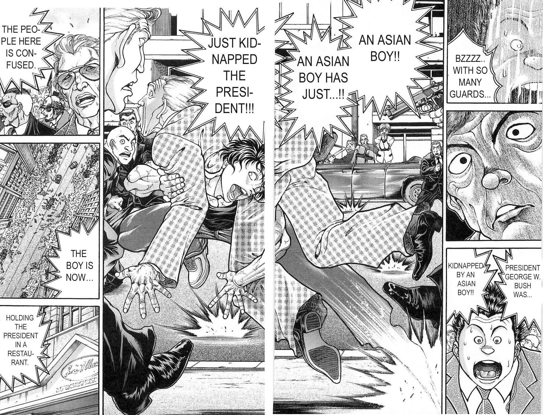 Hanma Baki Chapter 3.16 page 11 - Vol.3 Chapter 16: The Next Stage