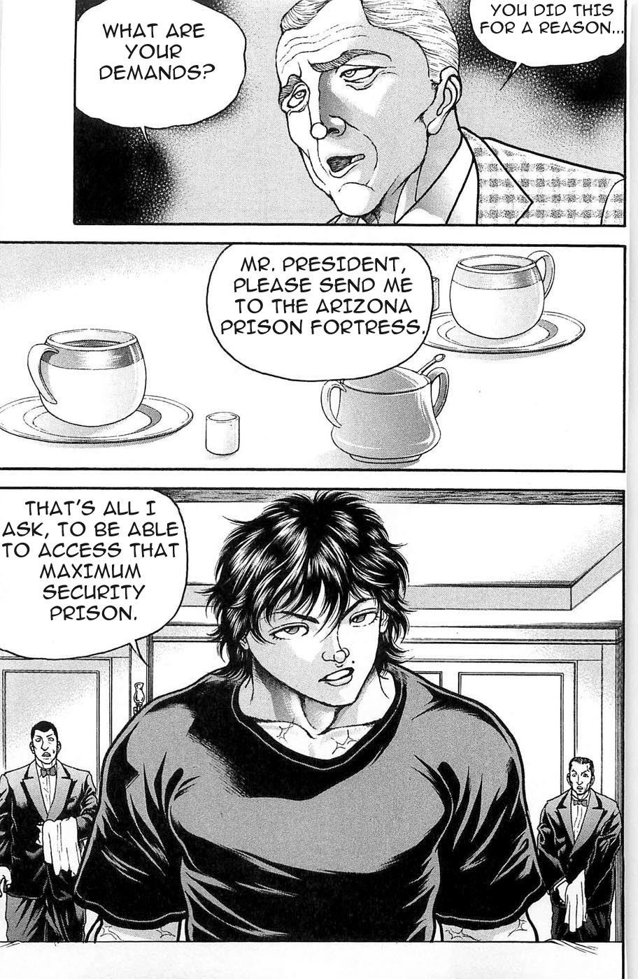 Hanma Baki Chapter 3.16 page 15 - Vol.3 Chapter 16: The Next Stage