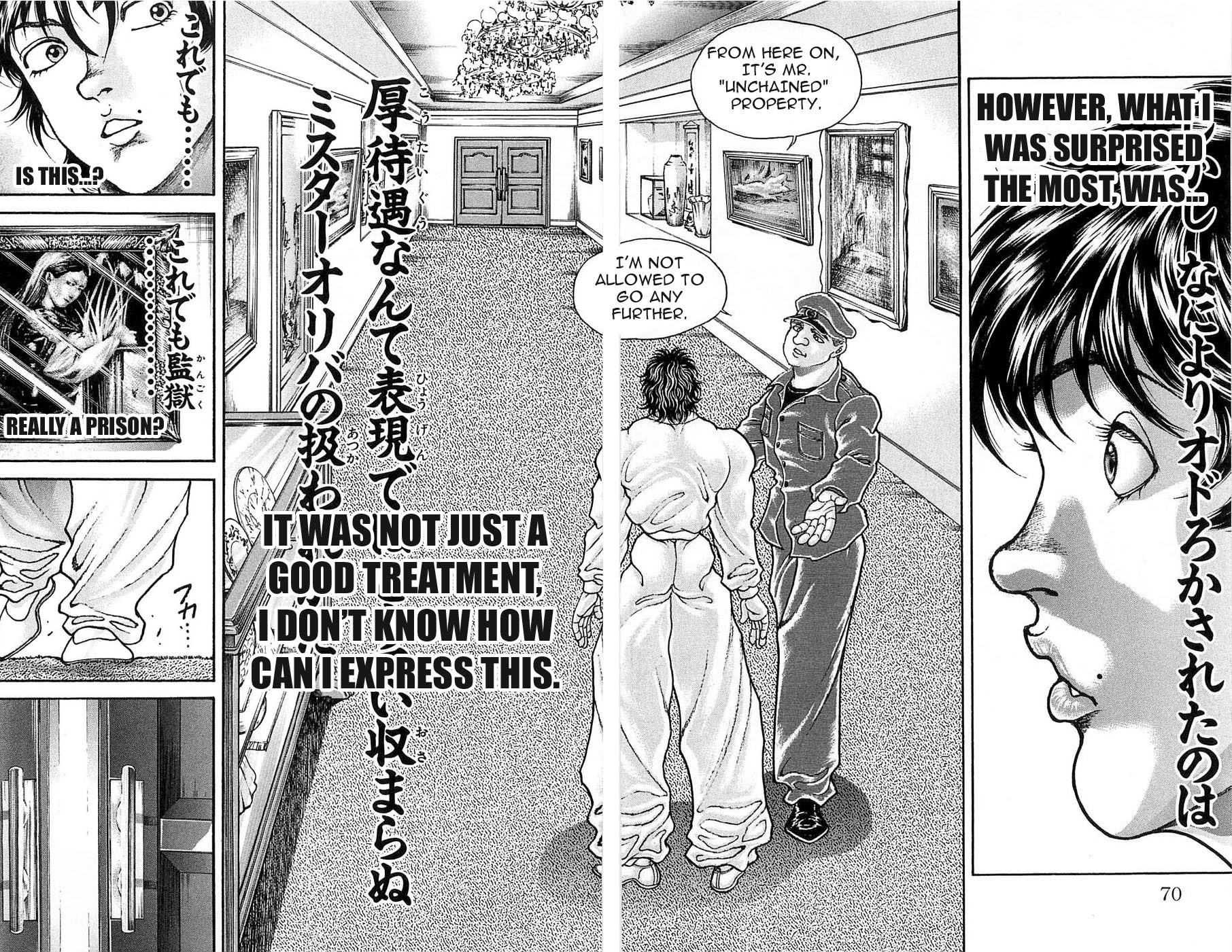 Hanma Baki Chapter 3.17 page 19 - Vol.3 Chapter 17: Reasoning