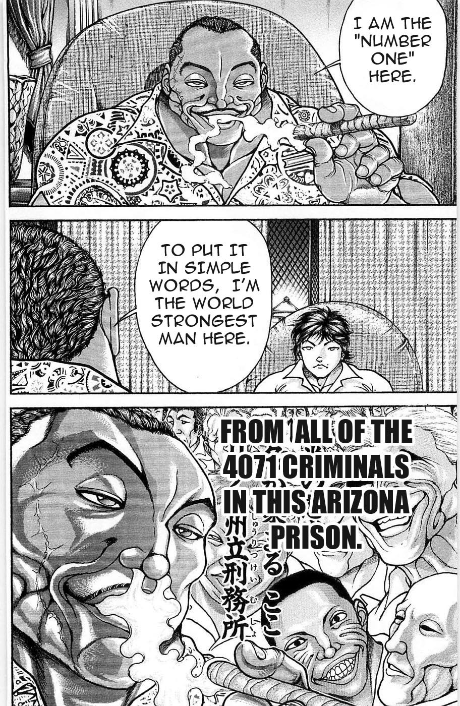 Hanma Baki Chapter 3.18 page 10 - Vol.3 Chapter 18: The Second Man