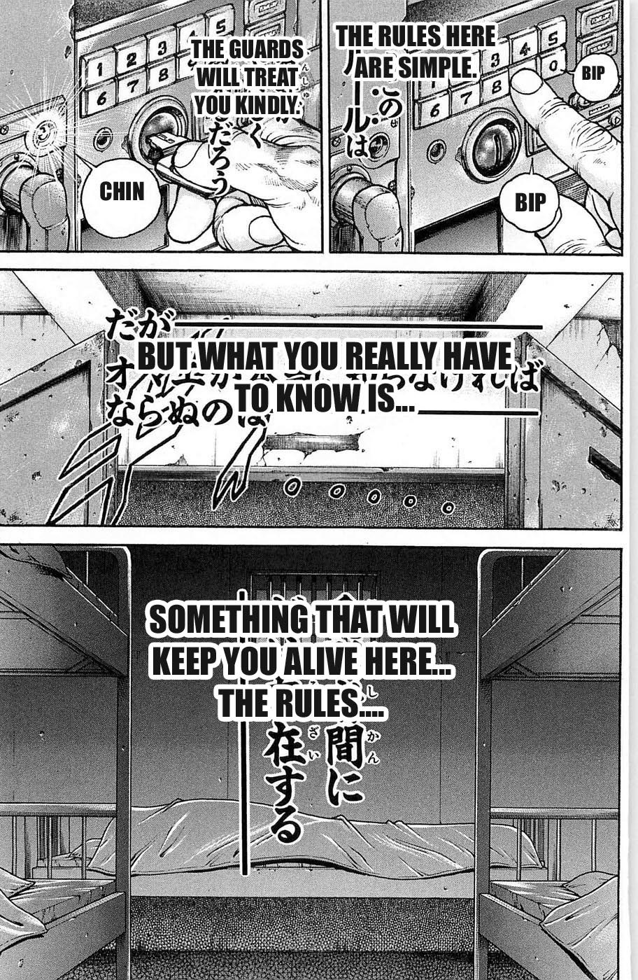 Hanma Baki Chapter 3.18 page 21 - Vol.3 Chapter 18: The Second Man
