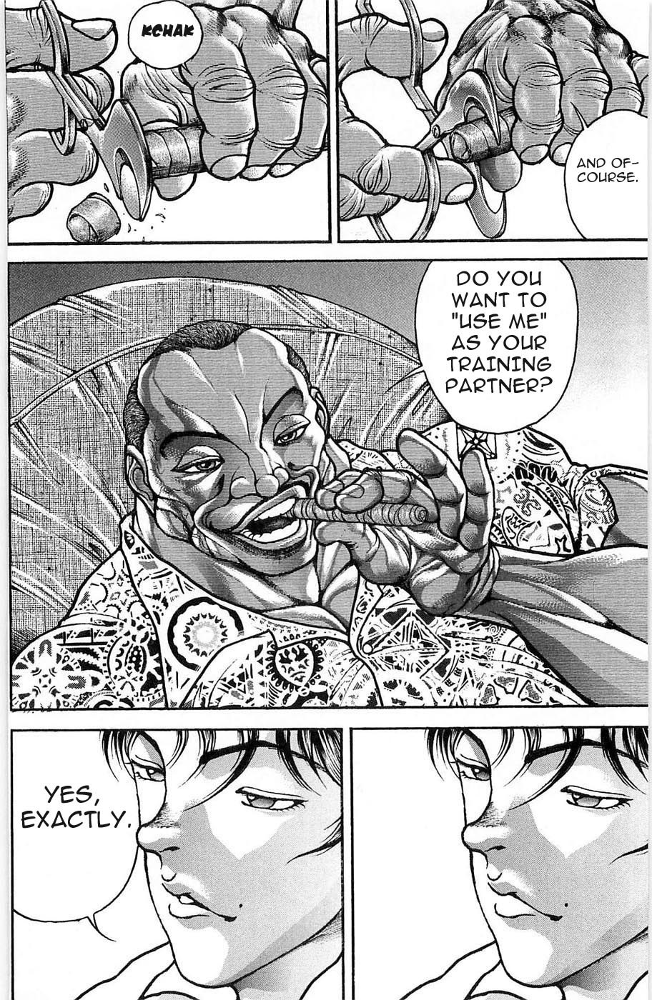 Hanma Baki Chapter 3.18 page 8 - Vol.3 Chapter 18: The Second Man